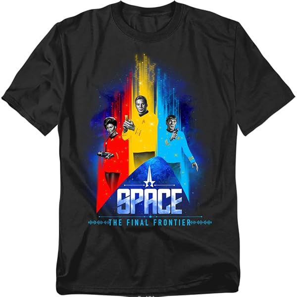 Amazon.com: Star Trek Uhura Set Phasers On Stunning Adult T-Shirt