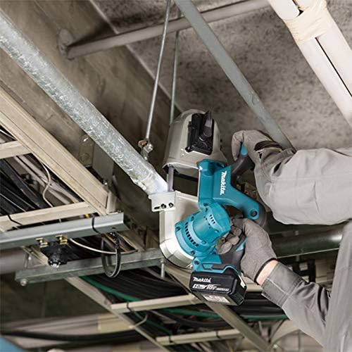 Makita DPB182Z 18V Li-Ion LXT Portable Band Saw - Batteries and Charger Not Included, Black and Silver, Size - Image 4