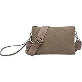 JEN & CO. Izzy Quilted Crossbody Bag with Guitar Strap (M2056QLT)