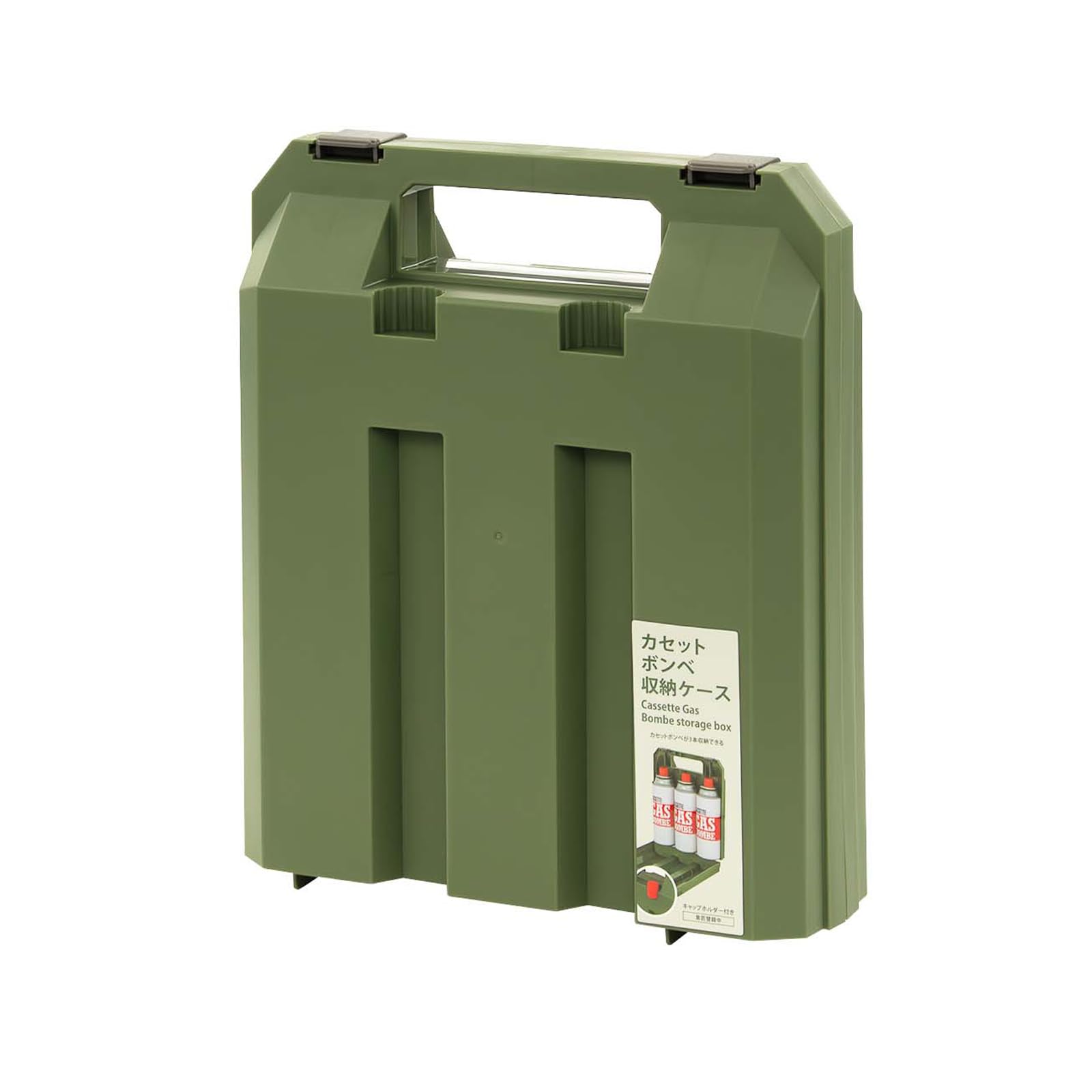 不動技研 カセットボンベ収納ケース グレーの商品画像