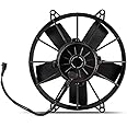 Mishimoto MMFAN-10HD Race Line High-Flow Radiator Fan, 10" Universal Fit, 12 Volts, Black