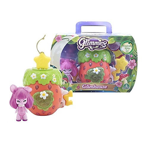 Glimmies Small Red Glimhouse and Pink Glimmie - GlimmiesLlight-Up Function