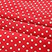 BI.TENCON Women's Cap Sleeve 1950s Retro Red Polka Dot Cocktail Summer Swing Vintage Dress S