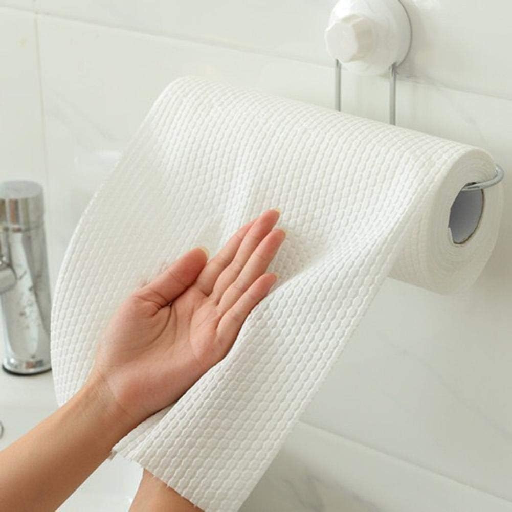Bamboo Reusable Paper Towels, Lazy Rag Disposable Dish Towel Household