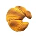HooMore 7.5'' Jumbo Croissant Foam Squishies,Jumbo Bread Cream Big Squishies Slow Rising Super Croissant Bakery Squishy Kawaii Scented Fake Food for Play 1 Piece Squishies …