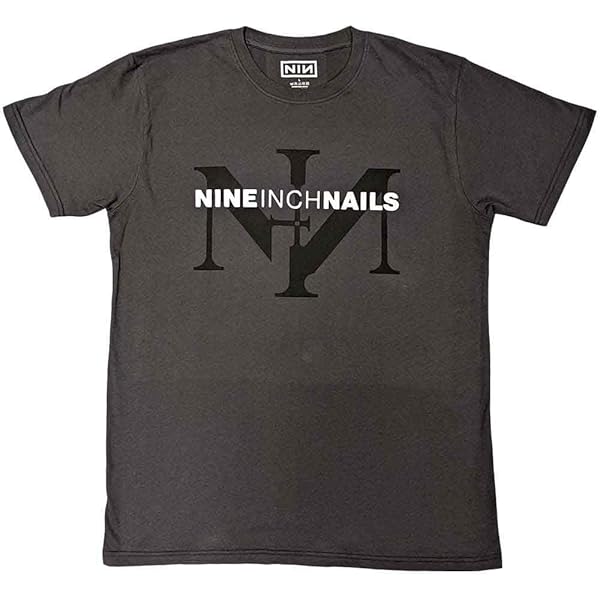 Amazon.com: Nine Inch Nails T Shirt Pretty Hate Machine Band Logo