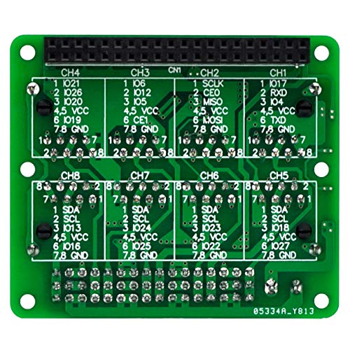 RJ45 GPIO Pinout Breakout Board for Raspberry Pi 1A+ 1B+ 2B 3B 3B+ 3A ...
