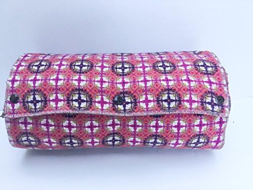 Snapkins / Unpaper Towels / Reusable Snapping Towels, set of 12 Decorative Circle Print
