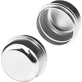 Zpana 2PCS 1.98 Inch Trailer Hub Dust Caps Carbon Steel Wheel Bearing Cover | Carbon steel construction, grease coverage design, press installation, fits 2-3.5k lbs trailer hubs, auto replacement parts