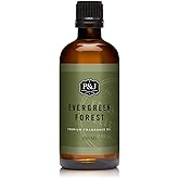 P&J Trading Fragrance | Evergreen Forest Oil 100ml - Candle Scents for Candle Making, Freshie, Soap Making Supplies, Diffuser Oil Scents