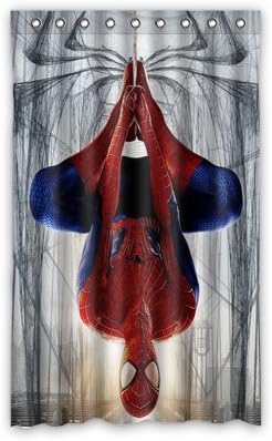 Personalized Custom Spiderman Window Curtains/Drape/Panels/Treatment Thermal Insulated Blackout Window Curtains 52" x 84" Inch