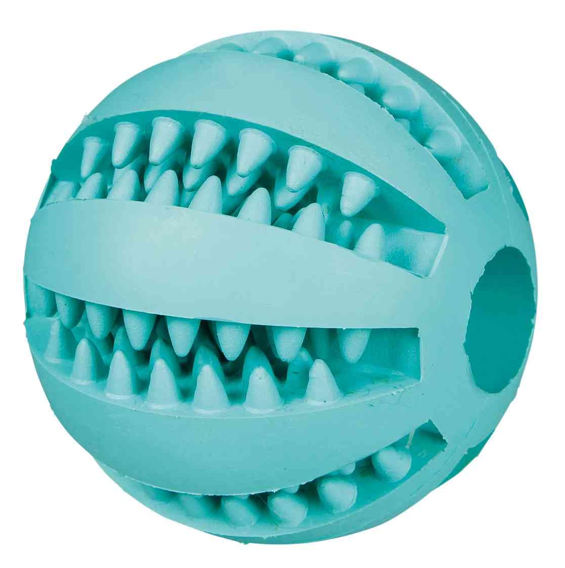 Trixie Denta Fun Natural Rubber Mint Flavour Baseball, 6 cm, Pack of 1
