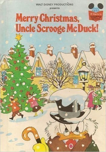 Walt Disney Productions Presents Merry Christmas Uncle Scrooge Mcduck Disney S Wonderful World Of Reading 9780394847818 Amazon Com Books