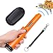 Pinpointing Probe Metal Detector, IP65 Water Resistant, Treasure Hunting Tool Buzzer Vibration with Sound Portable Pin Pointer with LED Indicators and Belt Holster Hand-Held Pinpointer, Mens Gifts