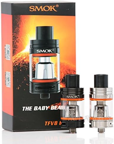 3ml ȘMOK ŧfv8 Bàby ŧanķ with T8 Ćoils Black