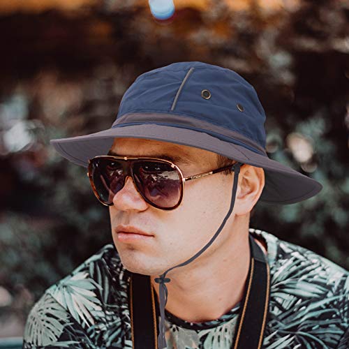 Jane Shine Outdoor Sun Hat Quick-Dry Breathable Mesh Hat Camping Cap