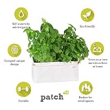 9OR3W 9970 Compact Self Watering Herb and Greens Planter, Original, White
