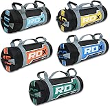 RDX Sandbag Weight Training Power Bag with Handles & Zipper | Weight Adjustable Fitness Powerbag for Crossfit, Weight Lifting, Running, Exercise, Powerlifting and Functional Workout
