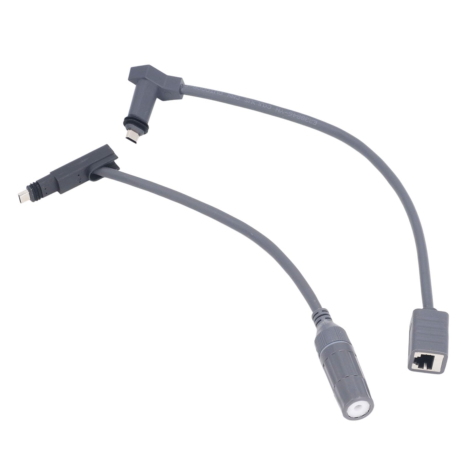 Sxhlseller for SPX Plug to RJ45 Adapter, Waterproof Cable RJ45 Female Connectors for Gen 2 for Router, 1200Mbps High Speed, Rubber and Copper 24AWG Single Cores