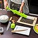 Allure Sushi Maker Roller Machine, Making Kit withTube, Locking Clips and Easy Release Plunger, Perfect Rolls Every Time