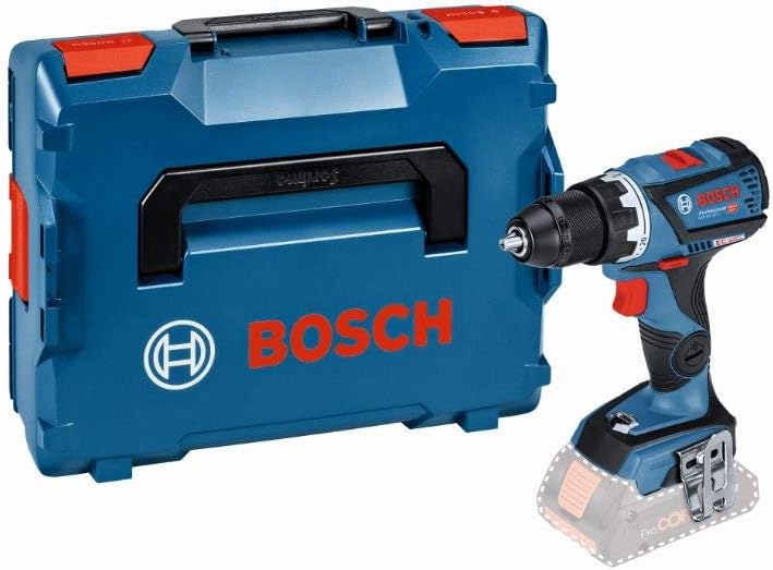 Bosch Professional 18V System Cordless Drill Driver GSR 18V-60 C (max. torque 60 Nm, incl. Inlay, L-BOXX, without battery/charger)