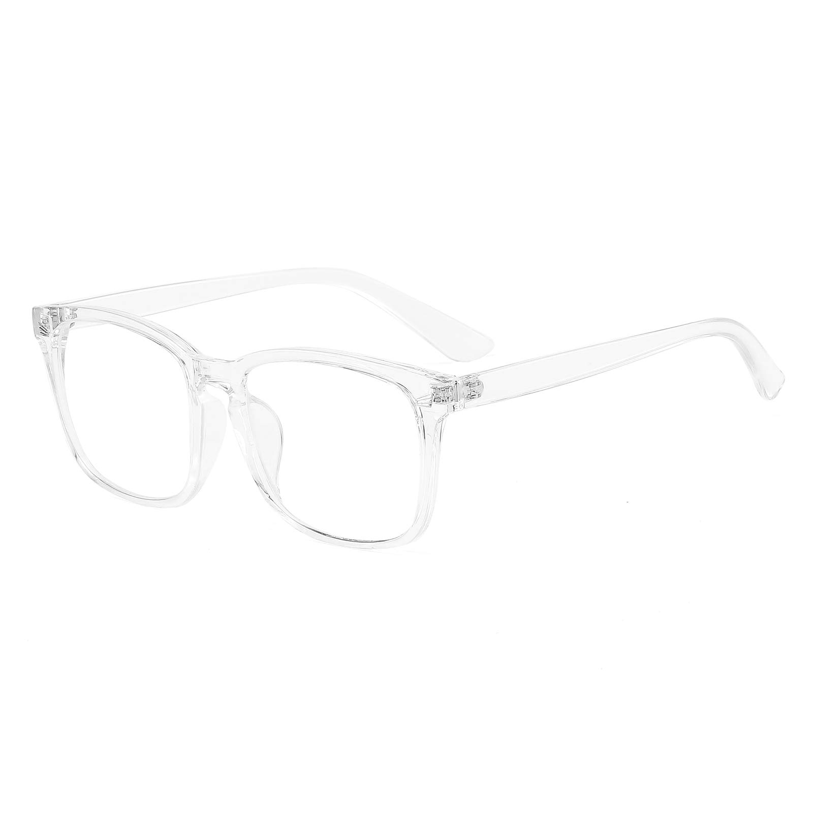 Suertree Anti-Blue Computer Reading Glasses, Blue Light Filter Eye Glasses, Blocking UV Computer Glasses, Visual Aided Glasses, Female Male Reading Glasses Black 2.5 BM572