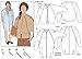 Style Arc Sewing Pattern - Alegra Jacket or Coat (Sizes 04-16)