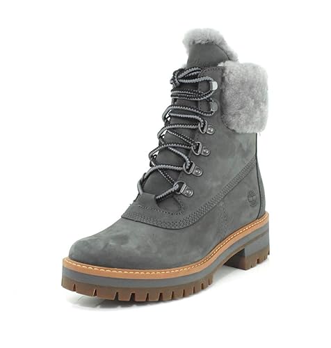 courmayeur valley 6 inch shearling boot for women in grey