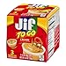 Jif to Go Creamy Peanut Butter Snacks 4.5 oz 3 Individual 1.5 ounce Cups (Pack of 2)