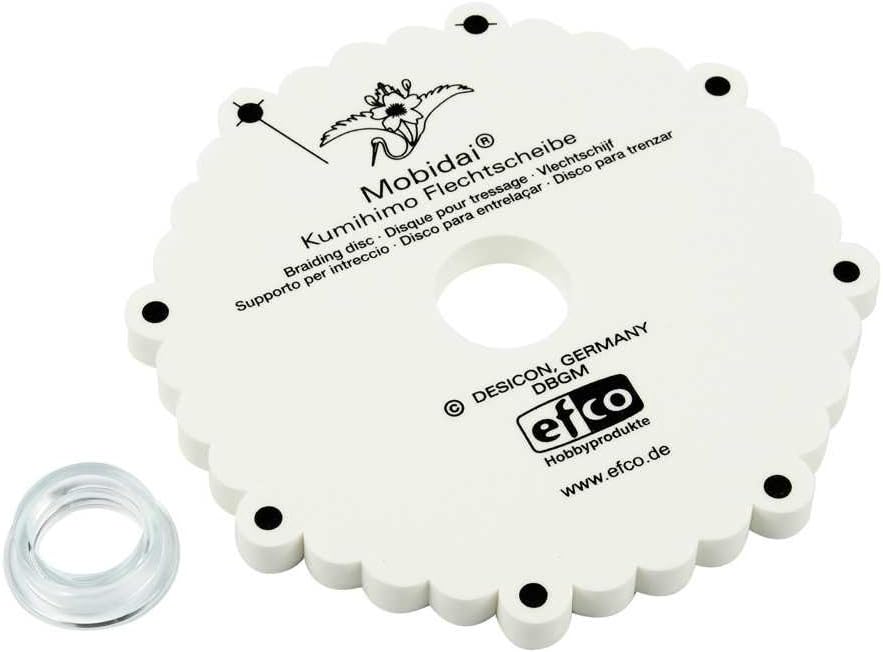 Kumihimo Braiding Disk 163 mm x 10 mm 2 Parts