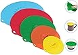 Couvercles En Silicone Extensibles, 6 Couvercles En Silicone