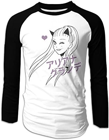 Ariana Grande The Remix Man Long Sleeve Raglan T Shirts