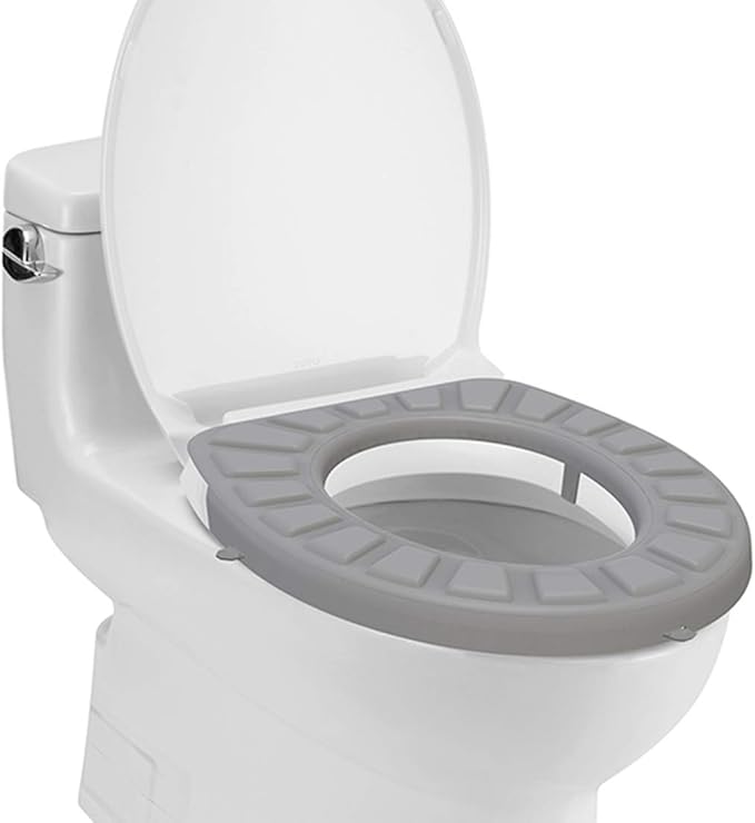 Probsin Silicone Toilet Lid Seat Cover Pad,Bathroom Soft