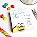 Minions - Despicable Me - Memo Note Paper Pad 3.5 x 3.5 inches (90 x 90 mm) - Paper Cube - Great for Writing Notes, Messages, Reminders - 300 white tear-off pages NOT STICKY- Must Have on Every Desk