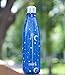MIRA 17 oz Stainless Steel Vacuum Insulated Water Bottle - Leak-Proof Double Walled Cola Shape Bottle - Keeps Drinks Cold for 24 Hours & Hot for 12 Hours - Stars