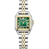 Szaikyri Classic Square Watches for Women with Roman Numerals Ladies Casual Dress Watch