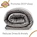 Snuggle Pro Weighted Blanket Adult - 20 lbs Heavy Blanket for Sleeping, 60