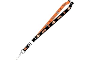 PRO SPECIALTIES GROUP MLB San Francisco Giants Two Tone Lanyard, Black, One Size