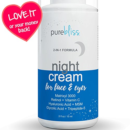 Pure bliss night cream moisturizer for face & eyes …