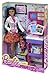 Barbie Careers Doctor Doll Playset, Brunette