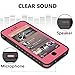 Effun iPhone 8 Plus/iPhone 7 Plus Waterproof Case, Dottie Style IP68 Certified Underwater Cover Shock/Dirt/Snow Proof Case with PH Test Paper, Stylus Pen and Floating Strap Pink Version