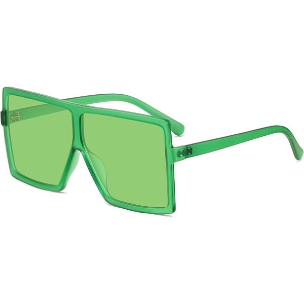 26 Pairs Square Oversized Sunglasses Flat Top Shades Amazon.com: Frienda 26 Pairs Square Oversized Sunglasses for  main image 4