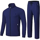 yuyangdpb Men's Tracksuits 2 Piece Outfits Full Zip Sports Sweatsuit Jogging Suits