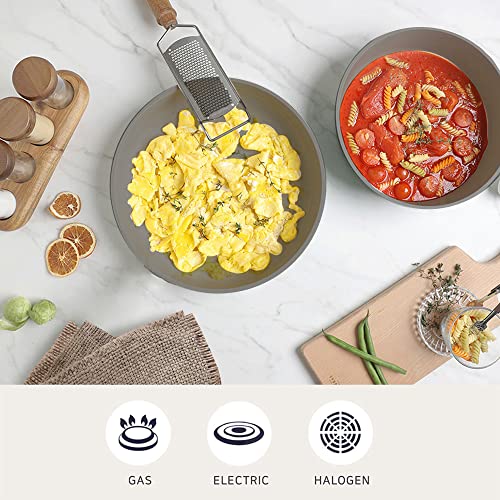 Neoflam Midas 9pc Nonstick Ceramic Cookware Set, PFOA Free Kitchenware