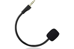 Toxaoii Mic Replacement Compatible with Logitech G PRO X2, G PRO X Wireless, and G Pro Wired Gaming Headsets, 3.5mm Detachabl