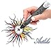 Artlike 3D Stereoscopic Printing Pen for 3D Doodling and Drawing with Power Adapter ABS Filament - Grey