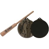 Hunters Specialties Camo Cutt'R Slate/Glass Mossy Oak Bottomland Pot Call - Realistic Turkey Vocals Pot Game Call