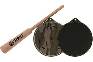 Hunters Specialties Camo Cutt'R Slate/Glass Mossy Oak Bottomland Pot Call - Realistic Turkey Vocals Pot Game Call