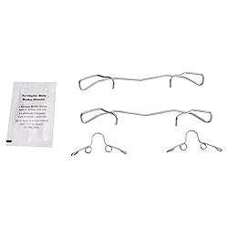 TRQ Rear Brake Pads Ceramic Compatible with