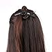 Hair Styling Clips Comb Set, 10PCS Clips/10PCS Combs, Black
